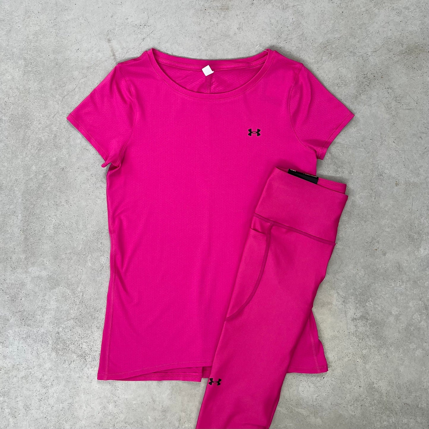 Under Armour T-Shirt-Set rosa Damen
