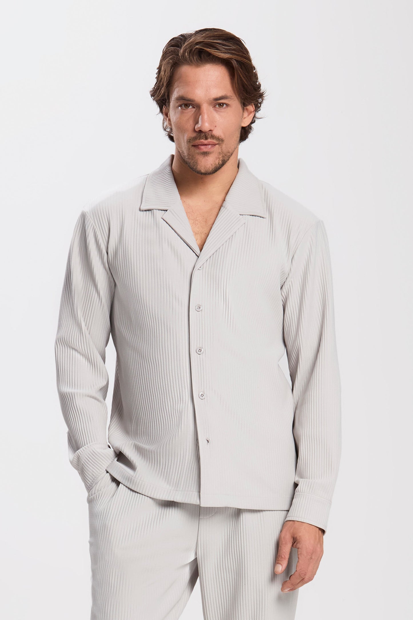 DAS PLISSIERTE LS-SHIRT