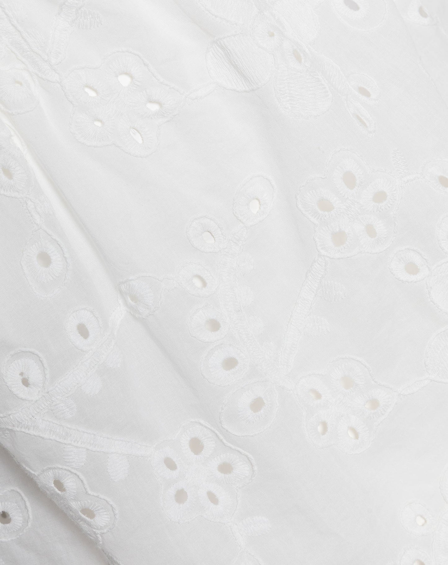 BRODERIE CAMI TOP WIT
