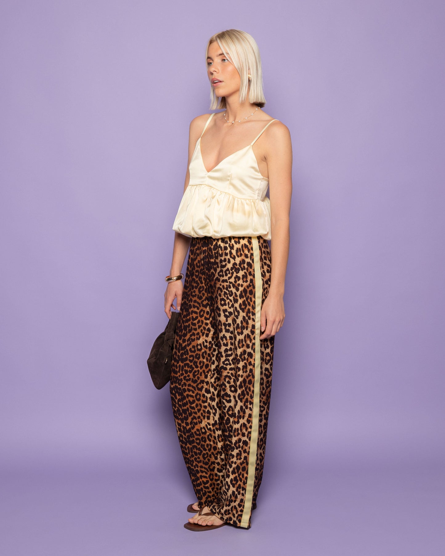 SATIN BALLOON CAMI TOP BOTERGEEL