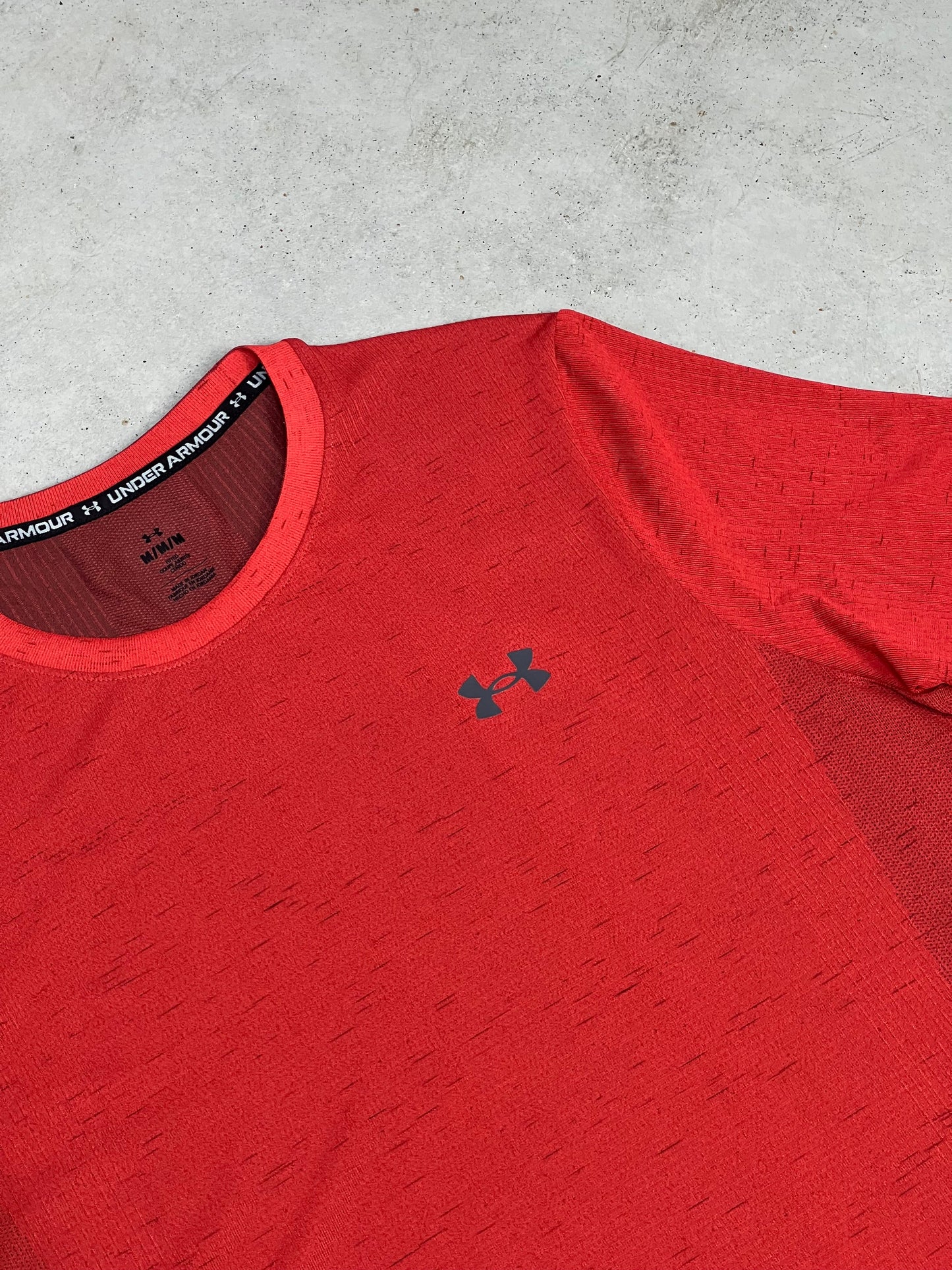 Under Armour Seamless Shorts Set Rot Grau