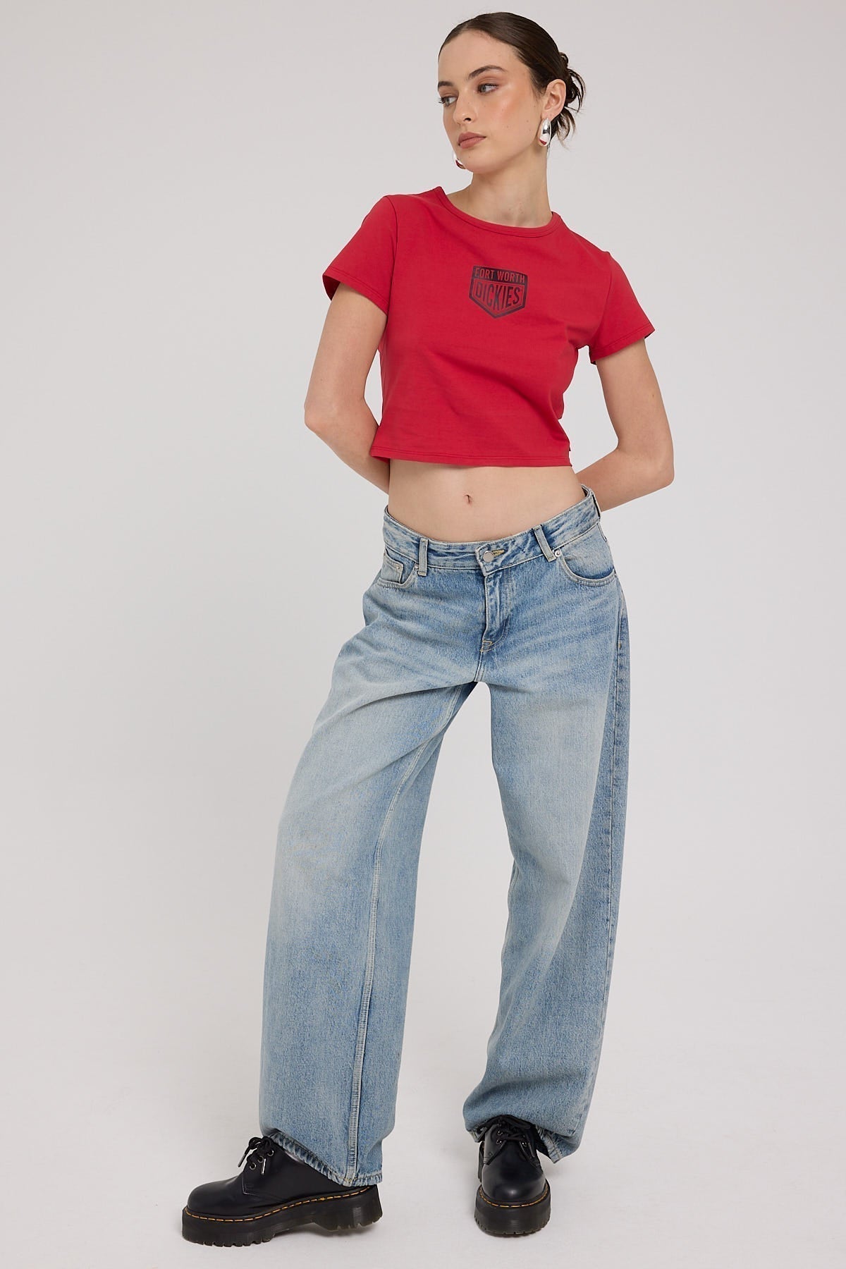 Dickies Pearsall Baby T-Shirt Rot
