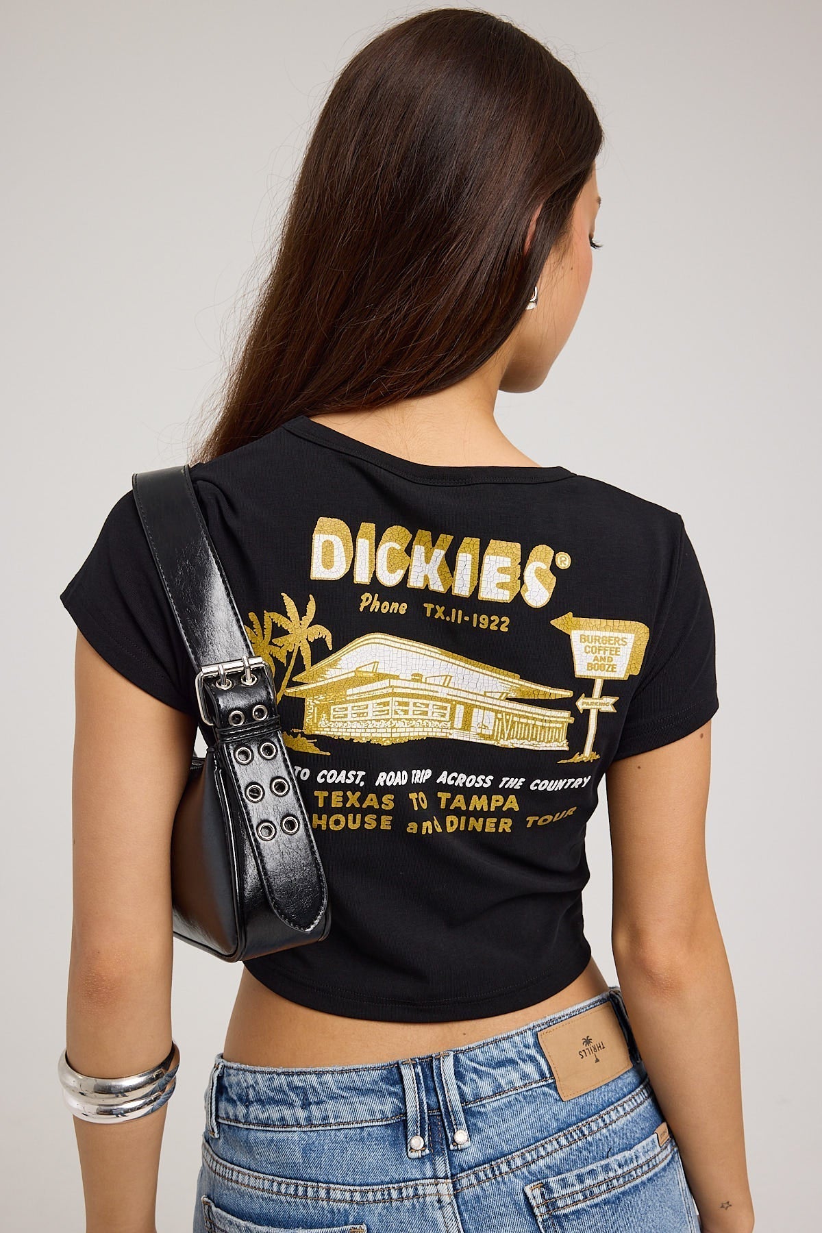 Dickies Diner Tour T-Shirt Schwarz