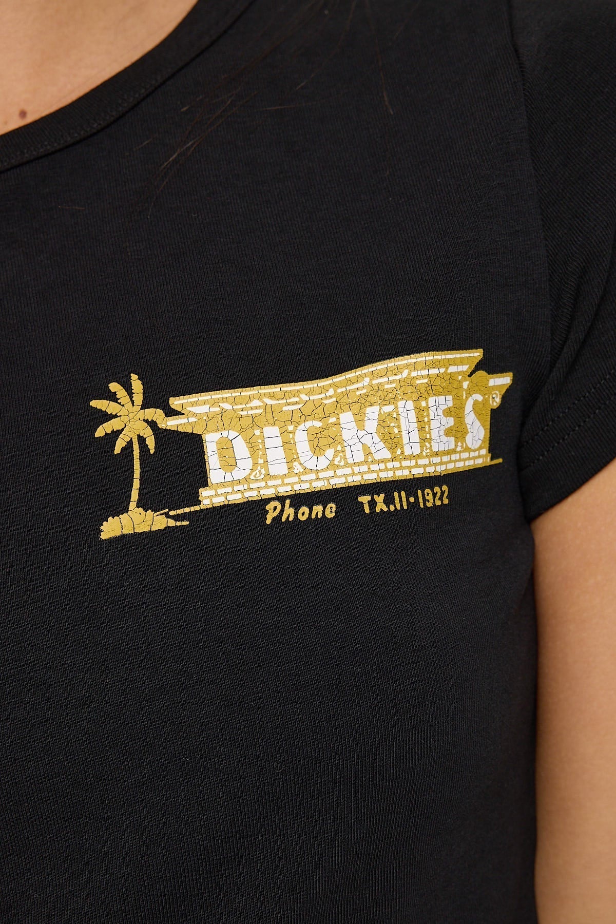 Dickies Diner Tour T-Shirt Schwarz
