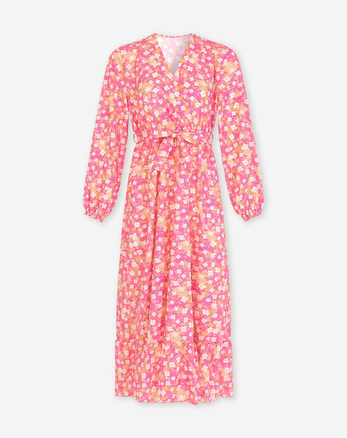 OLIVIA FLOWER DRESS ROZE