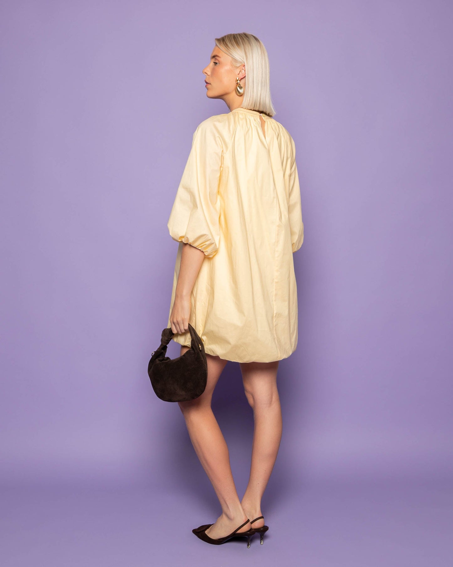 BLOSSOM BUBBLE HEM DRESS BOTERGEEL