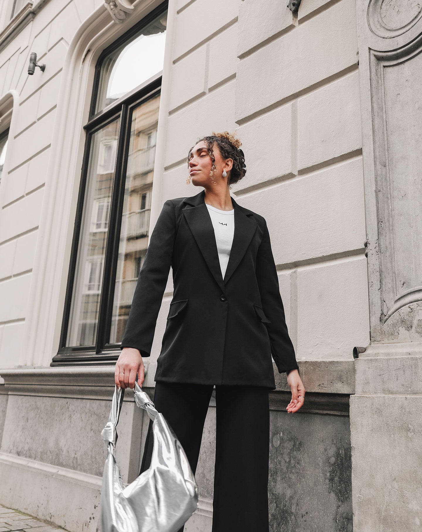 LUCY OVERSIZED BLAZER ZWART