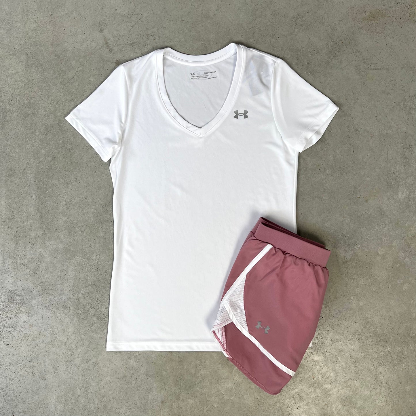 Under Armour Shorts Set Rosa Damen