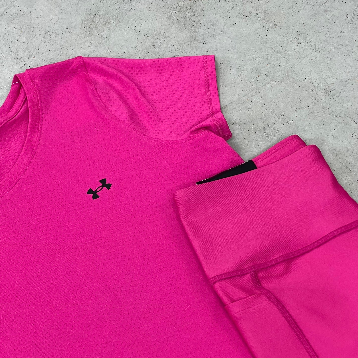 Under Armour T-Shirt-Set rosa Damen