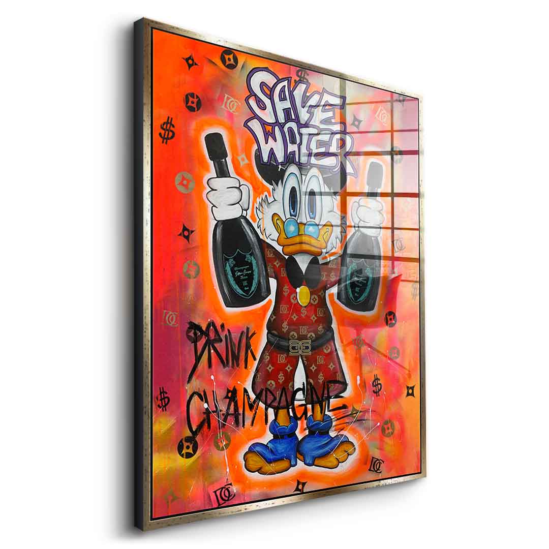 Wasser sparen -<tc> Acrylglaskunst</tc>