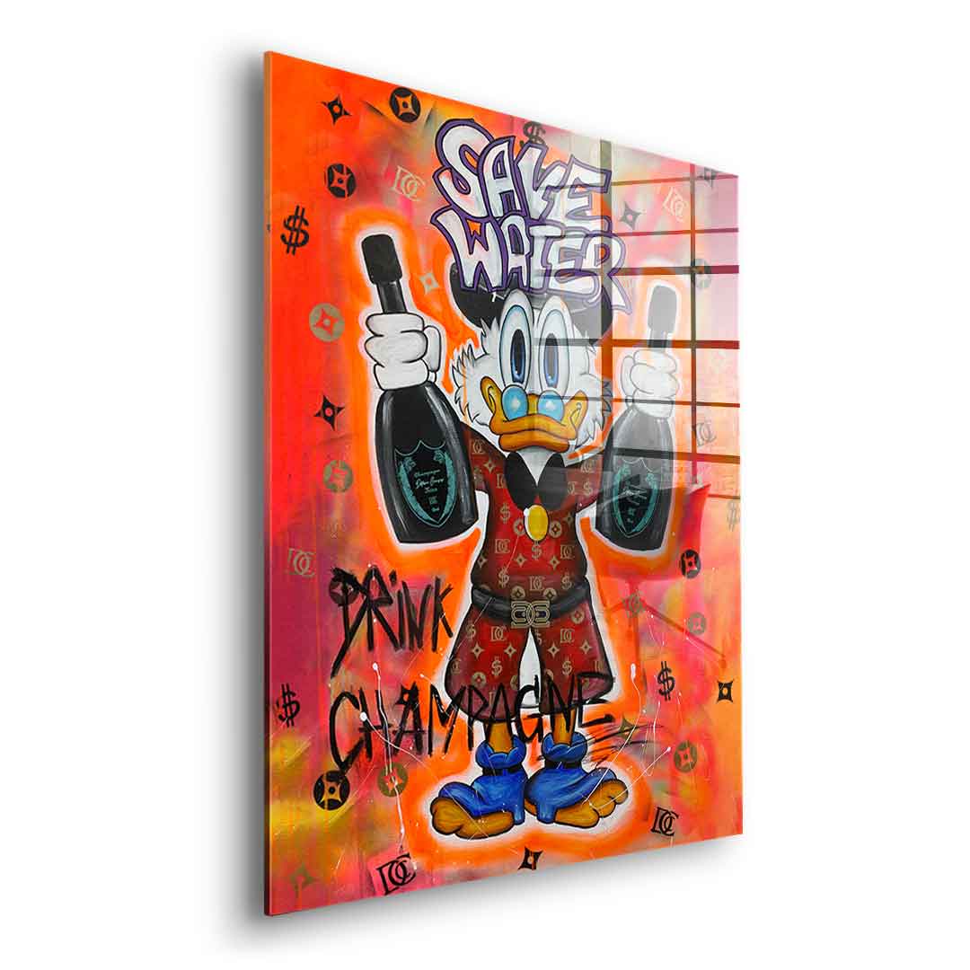 Wasser sparen -<tc> Acrylglaskunst</tc>