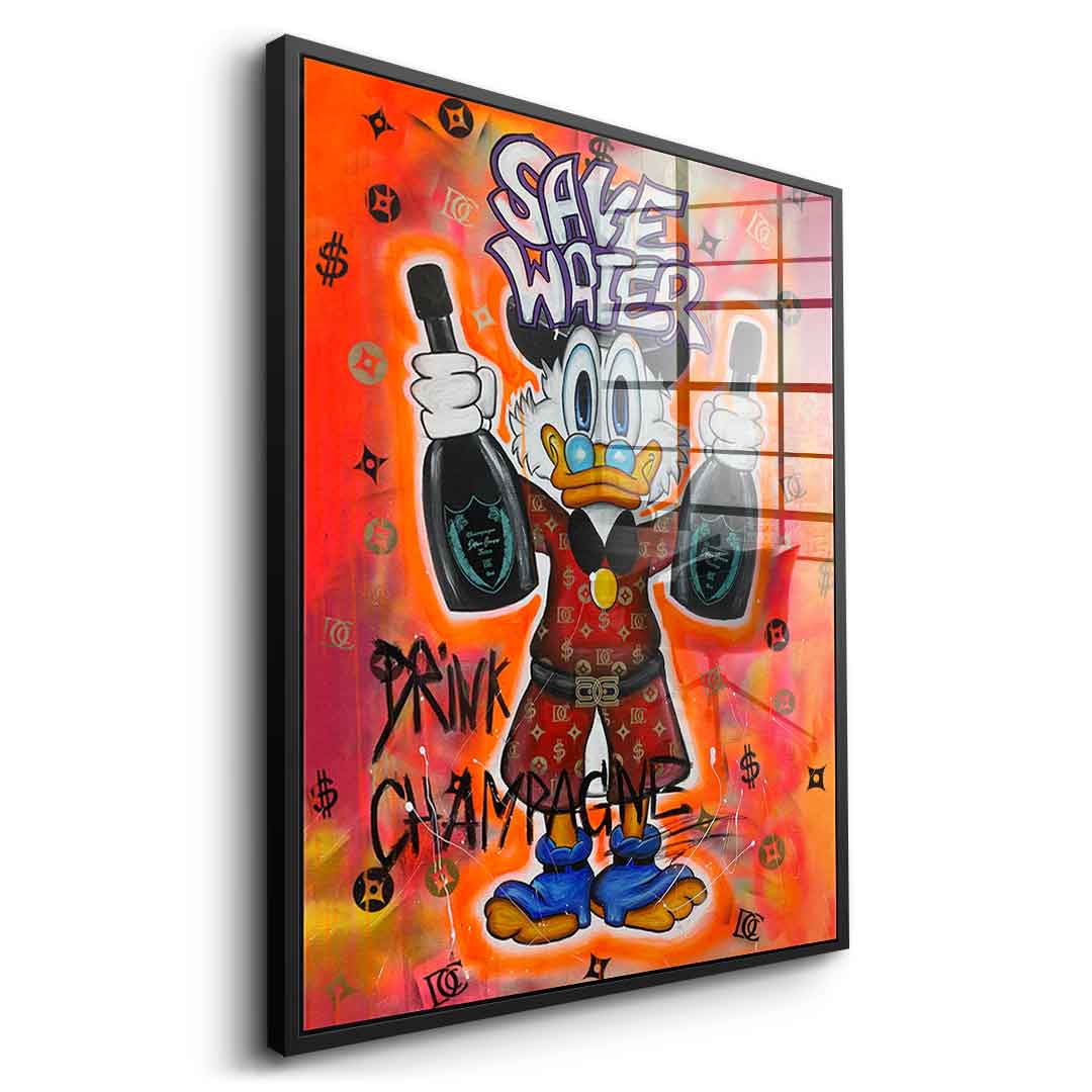 Wasser sparen -<tc> Acrylglaskunst</tc>