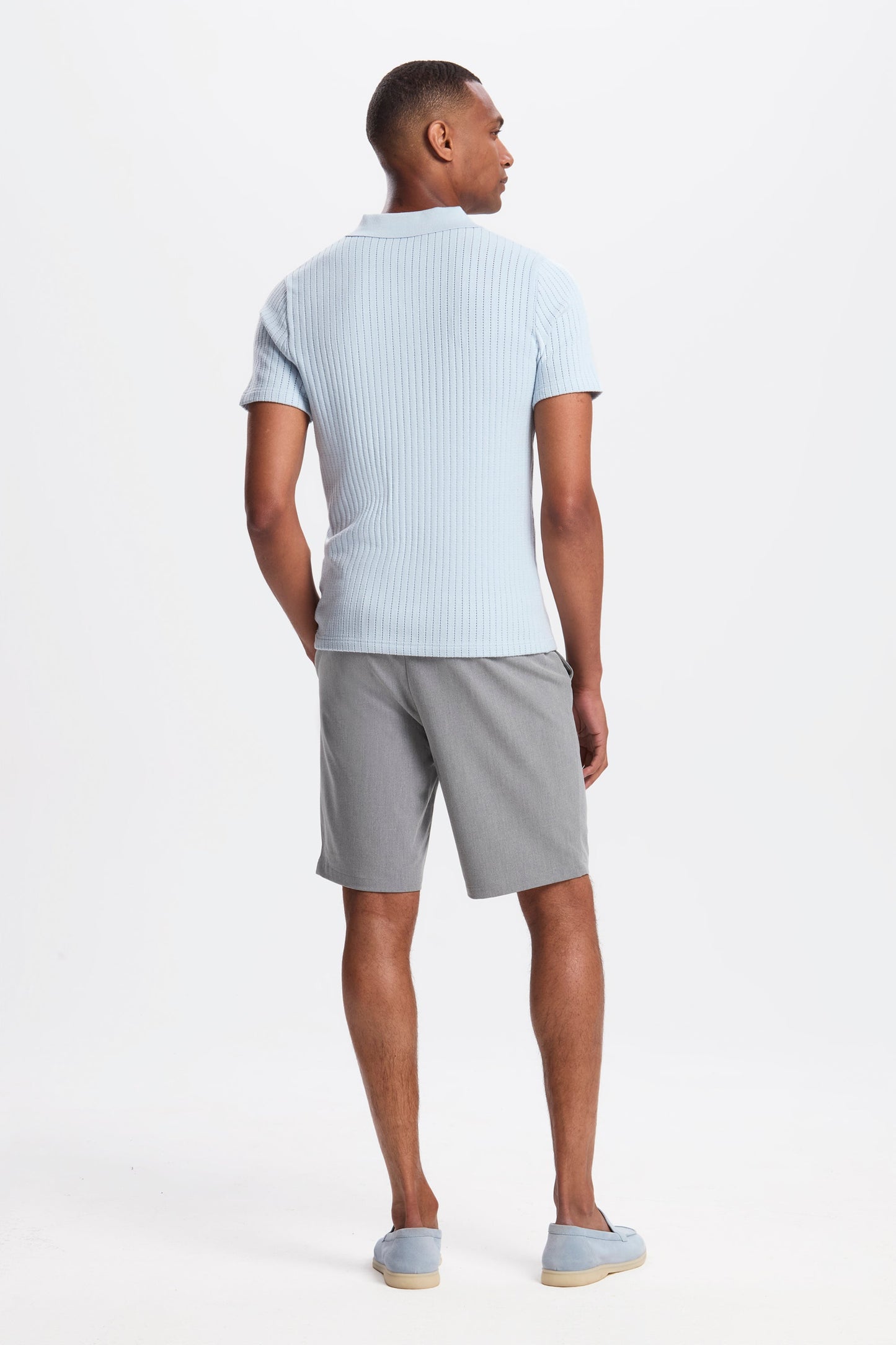 DAS ALONSO KURZARM-POLOSHIRT