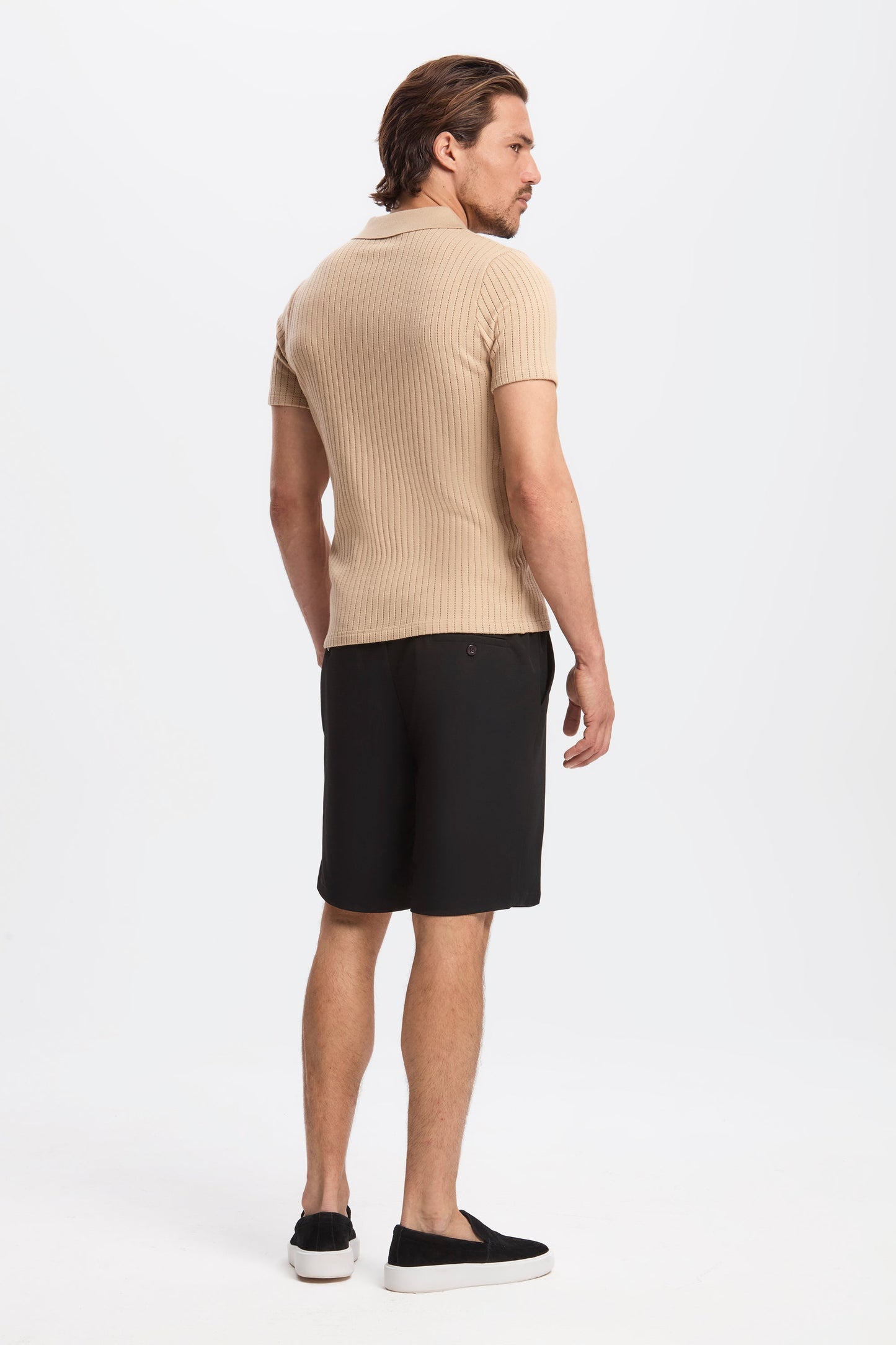 DAS ALONSO KURZARM-POLOSHIRT