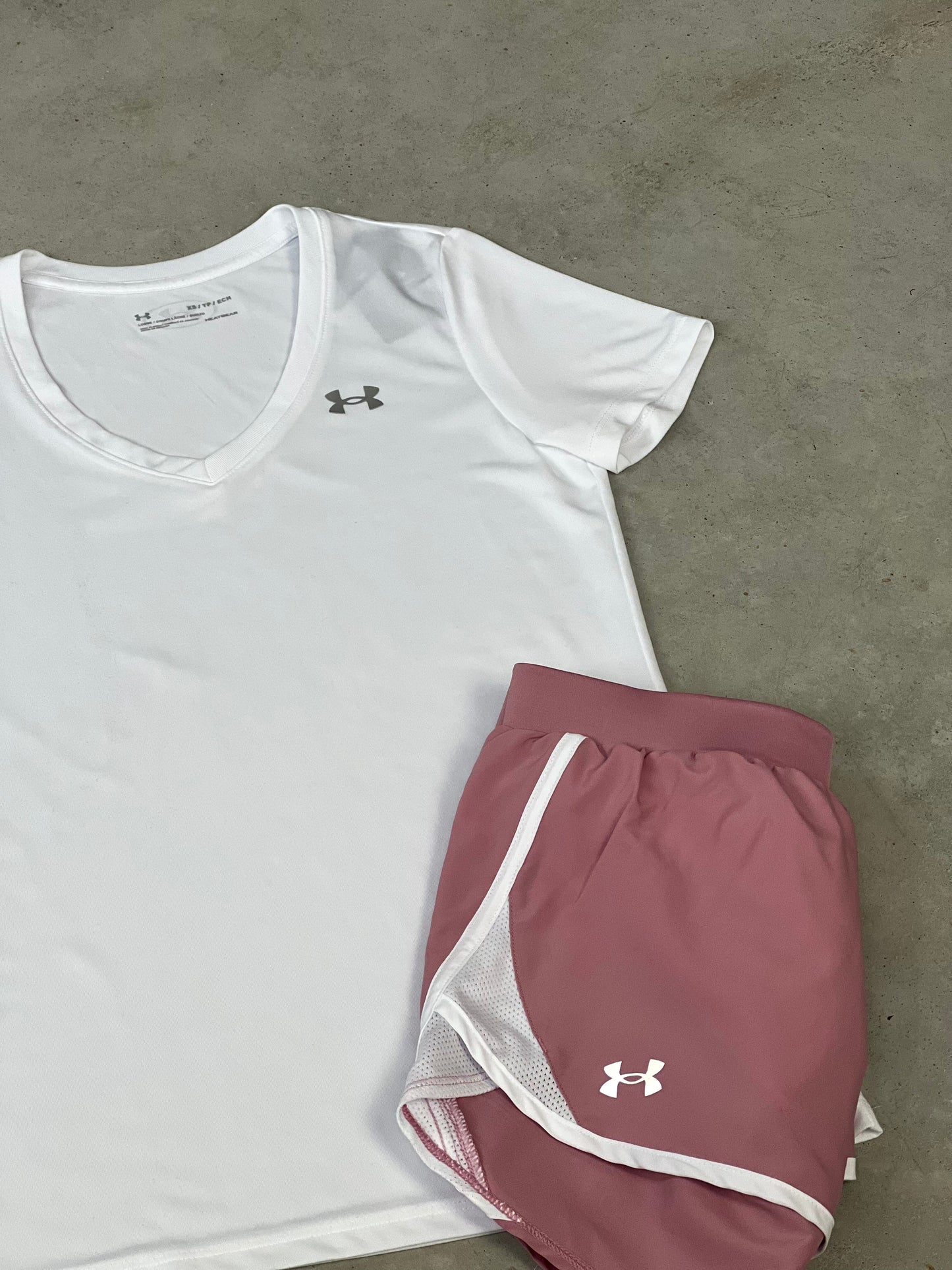 Under Armour Shorts Set Rosa Damen