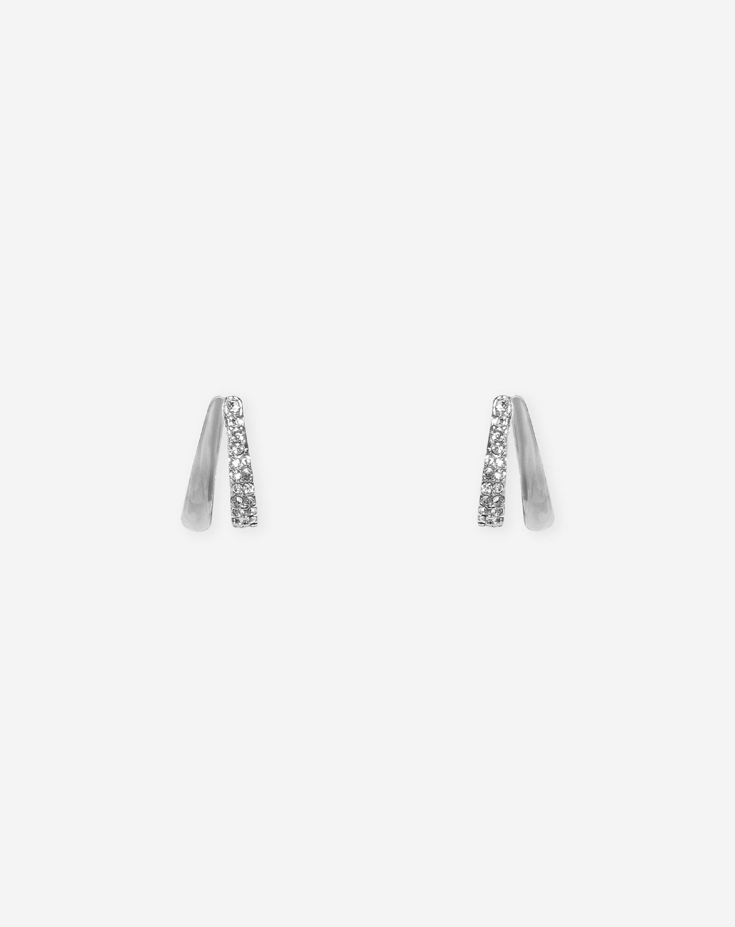 SMALL TWIN TEARDROP EARRINGS