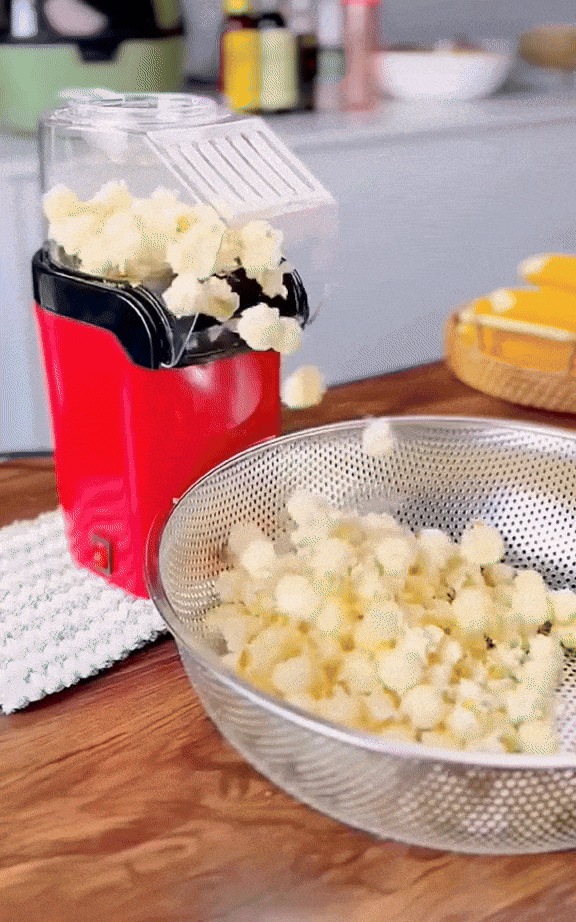 PopCrisp™ – Jouw Gezonde Snackmaker voor Perfecte Popcorn