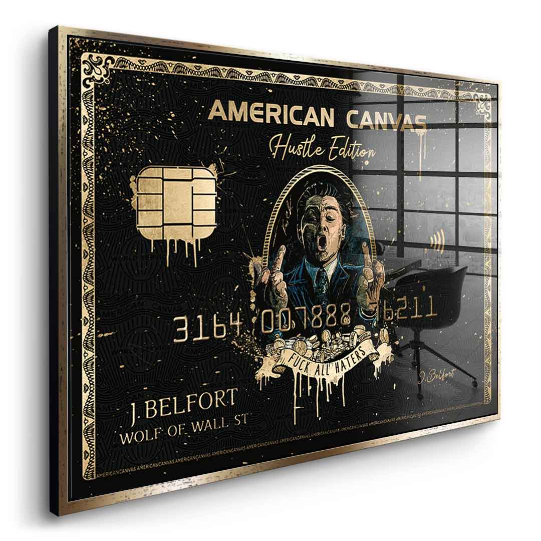 Royal American Leinwand - Blattgold