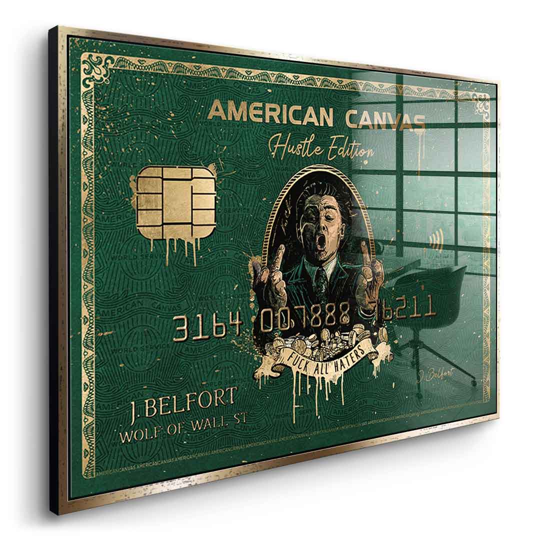 Royal American Leinwand - Blattgold