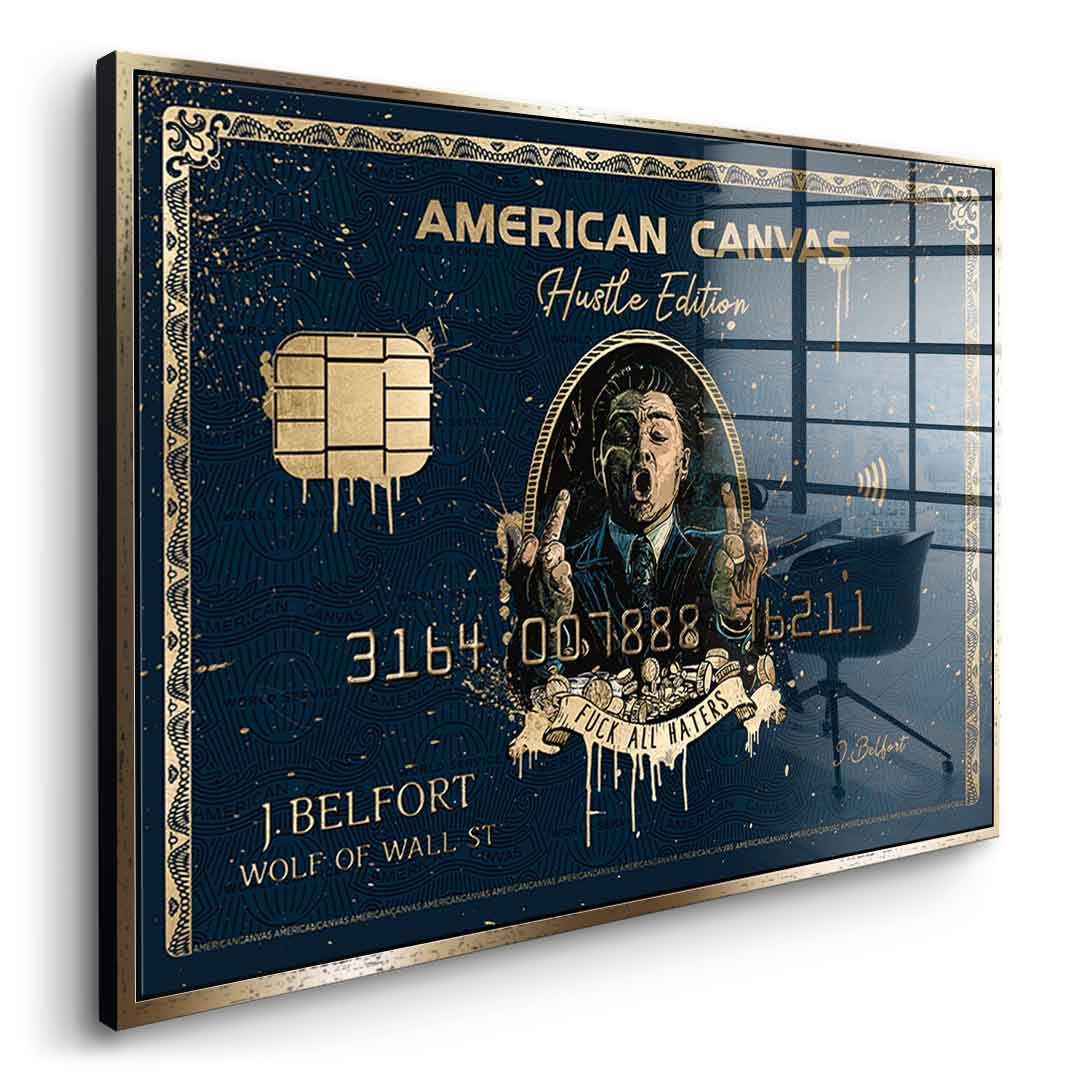 Royal American Leinwand - Blattgold