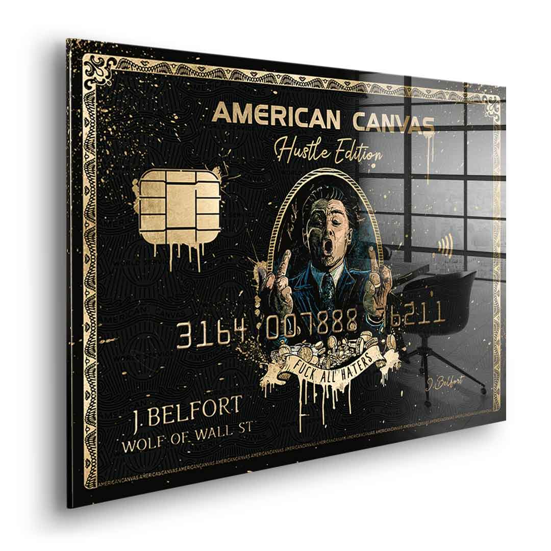Royal American Leinwand - Blattgold