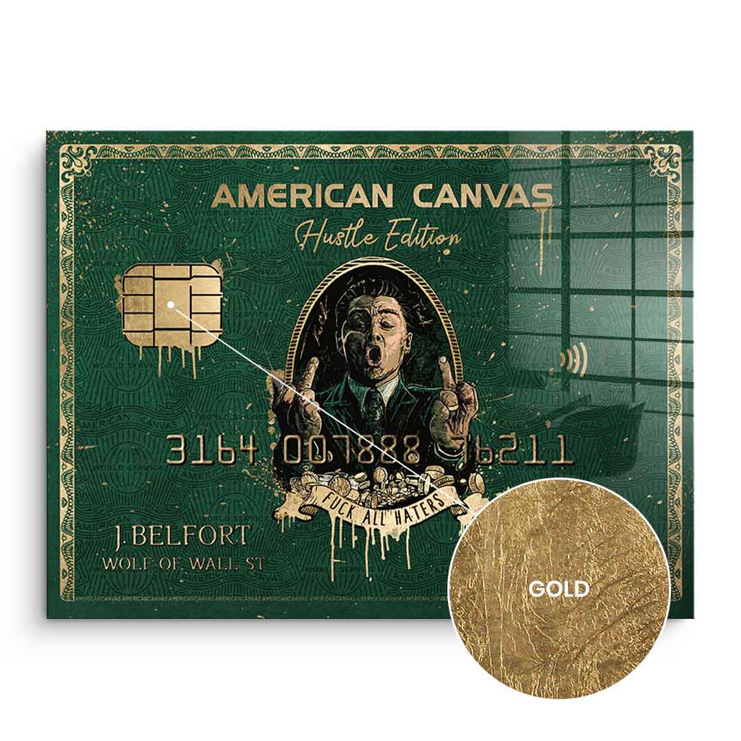 Royal American Leinwand - Blattgold