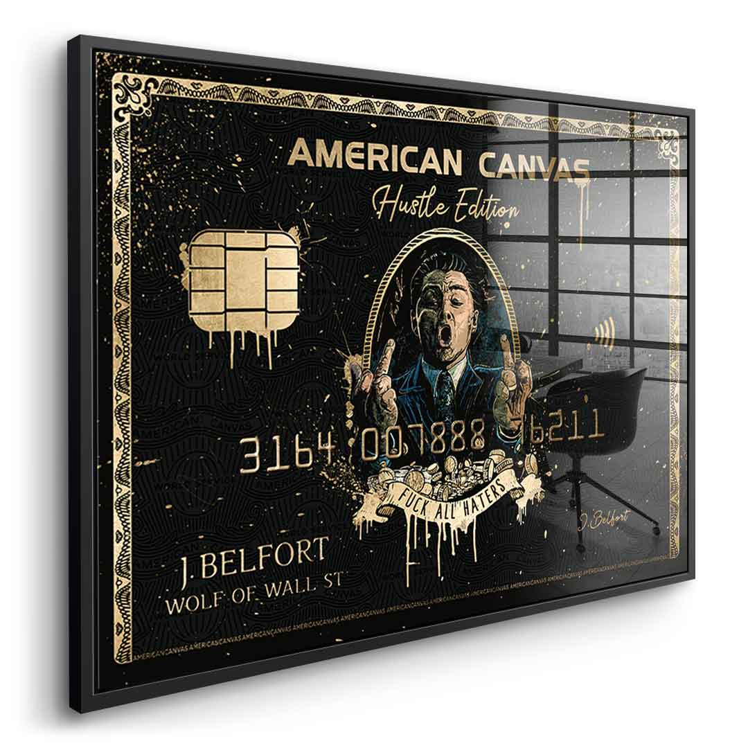Royal American Leinwand - Blattgold