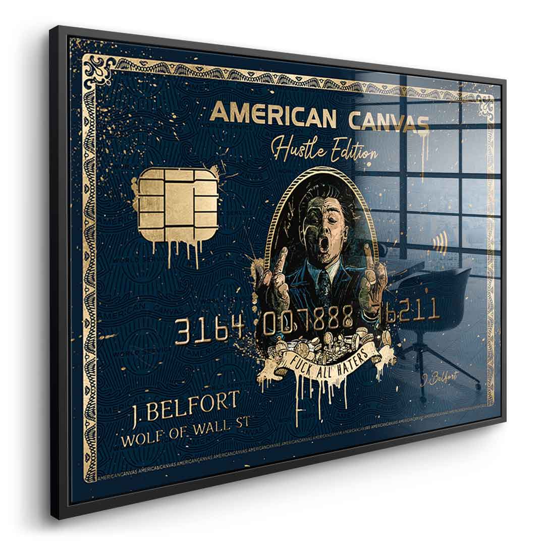 Royal American Leinwand - Blattgold