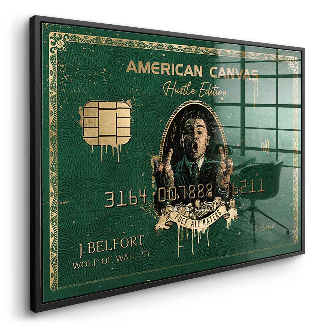 Royal American Leinwand - Blattgold