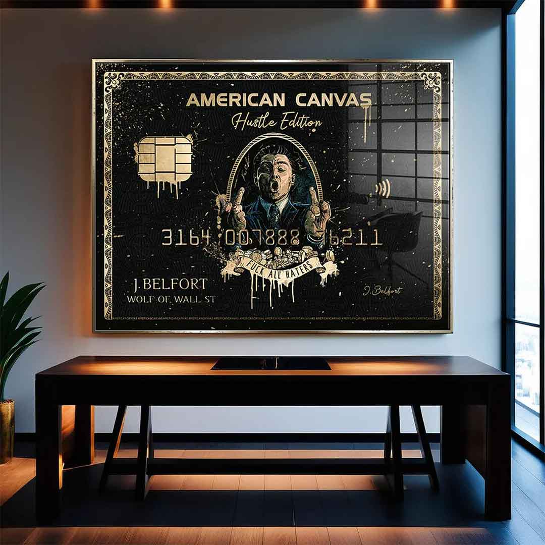 Royal American Leinwand - Blattgold