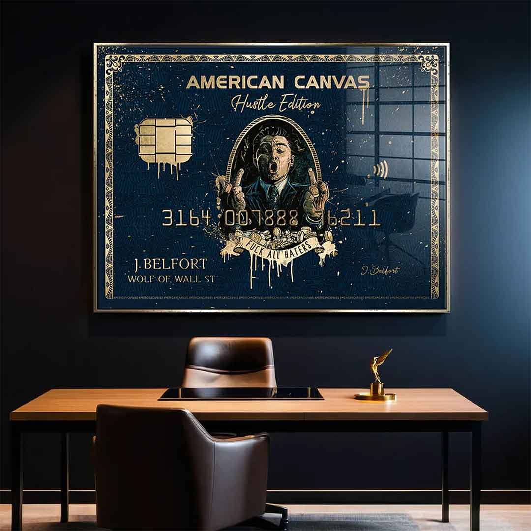 Royal American Leinwand - Blattgold