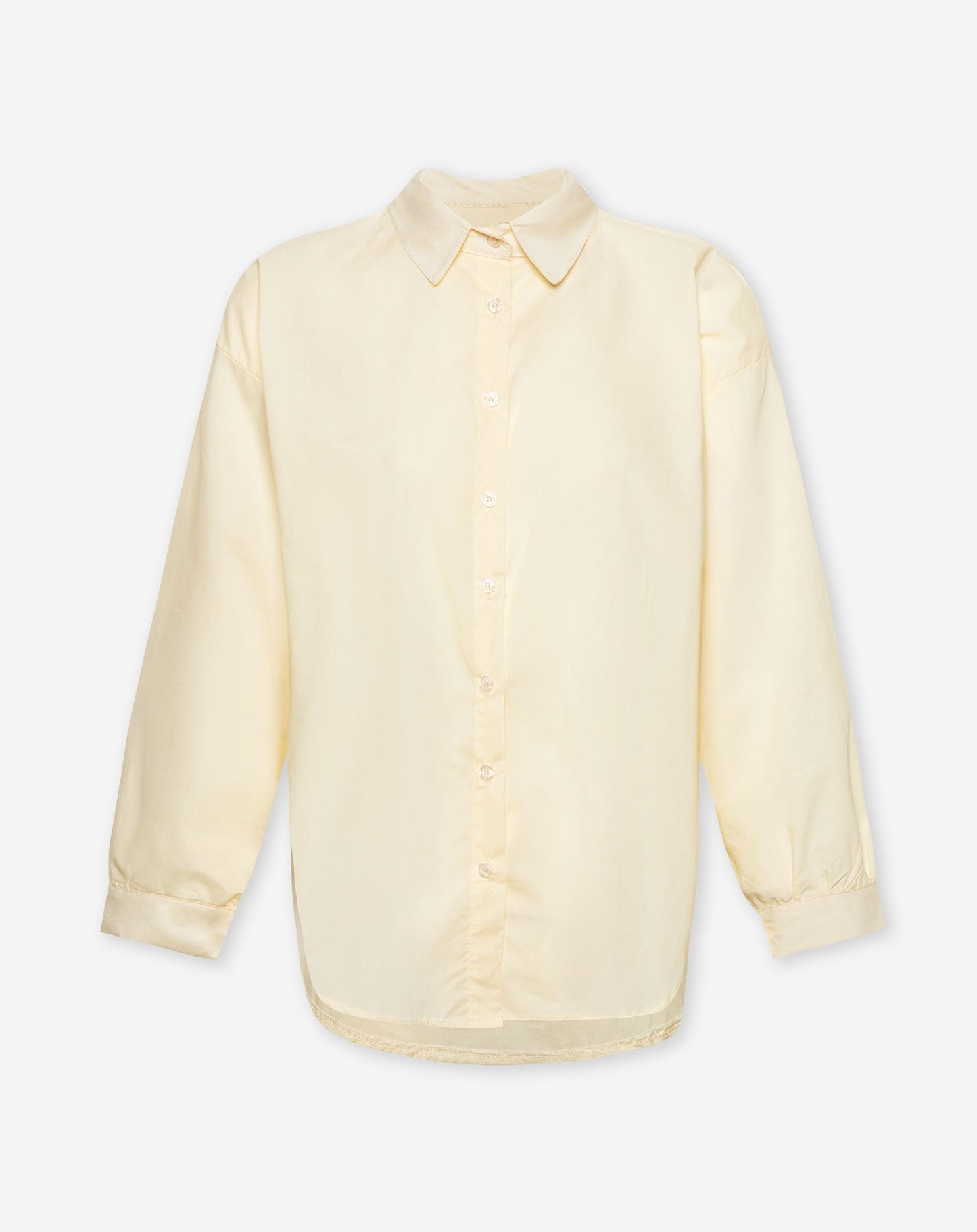 POPLIN LACE UP BLOUSE BOTERGEEL
