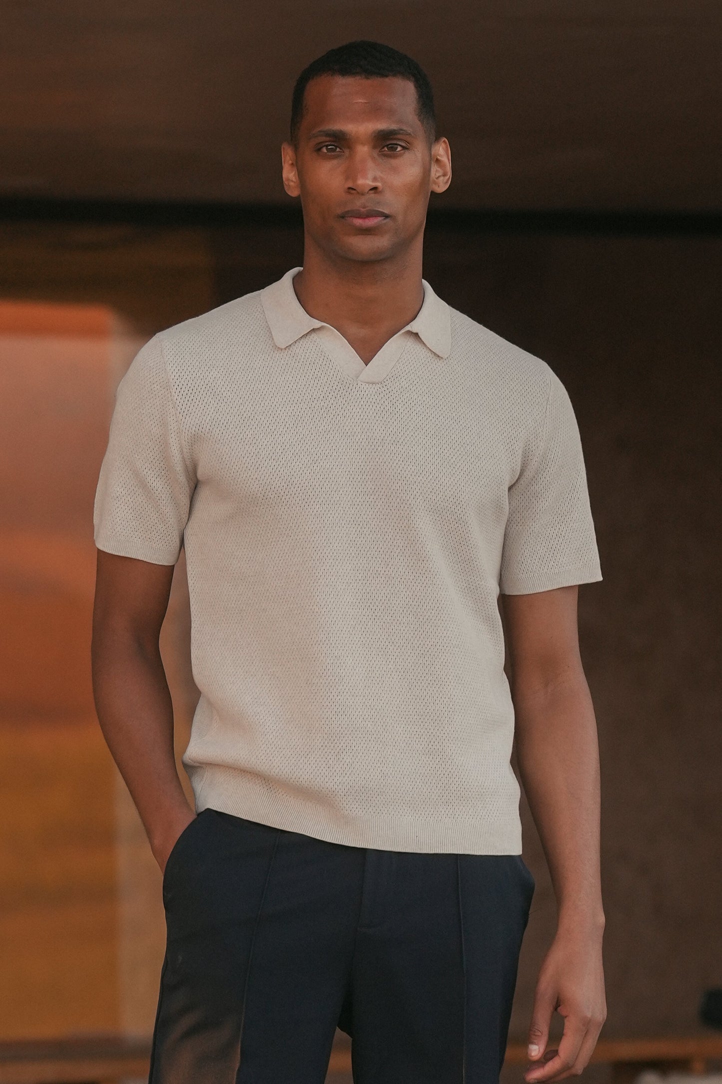 DAS CAPRI KURZARM-POLO