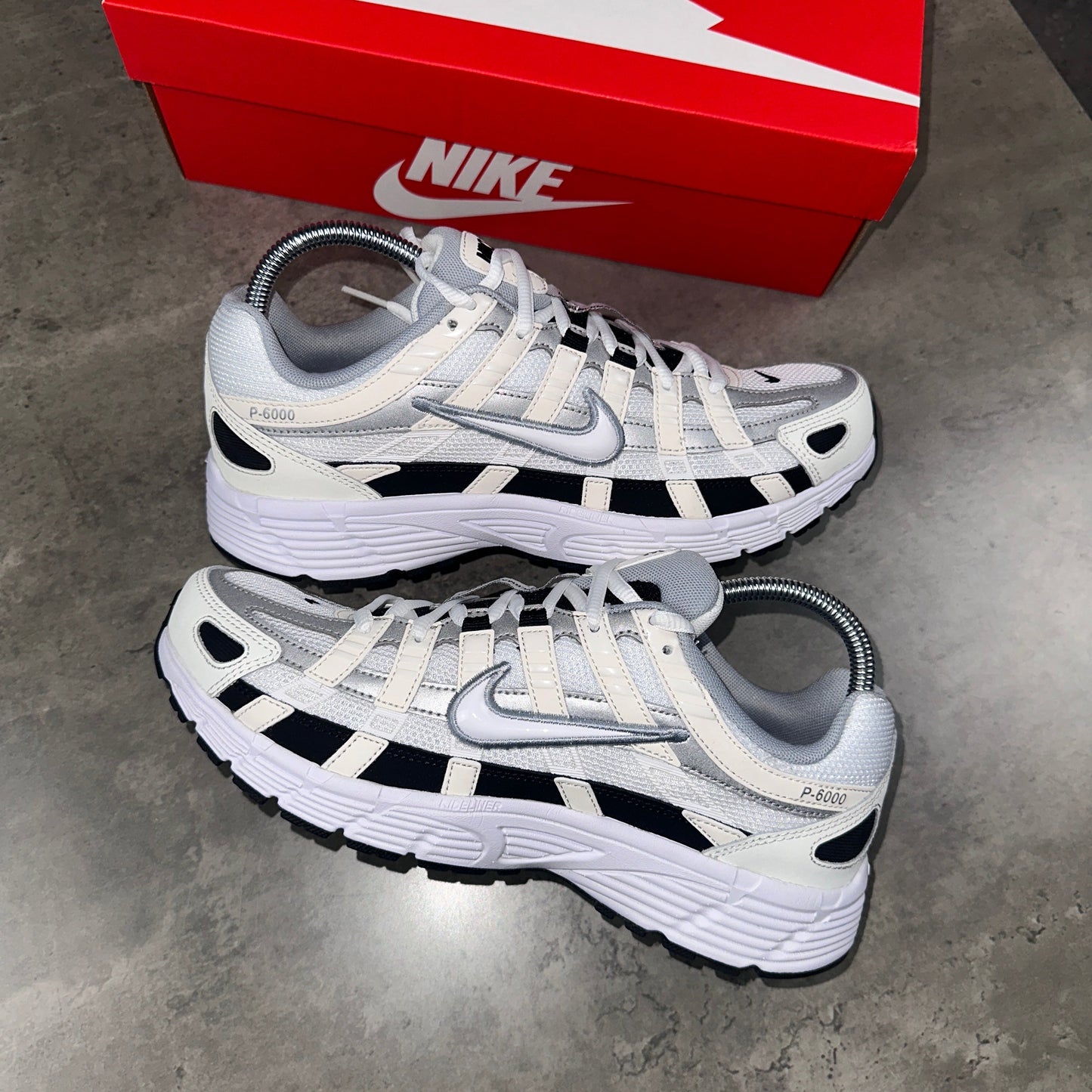 Nike P6000 Sneaker Wolf Sail Grey