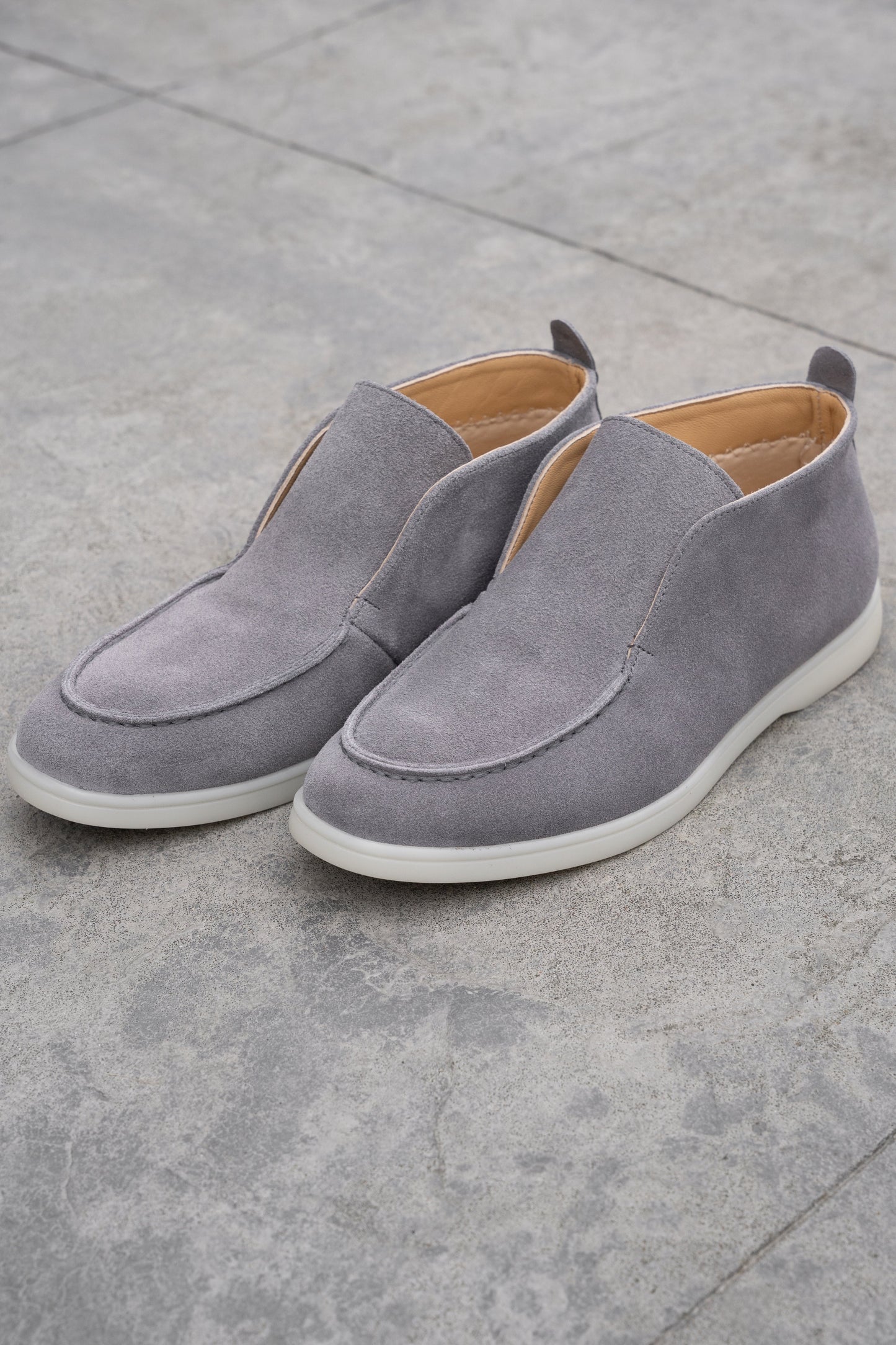 DIE ARONA WILDLEDER-LOAFERS