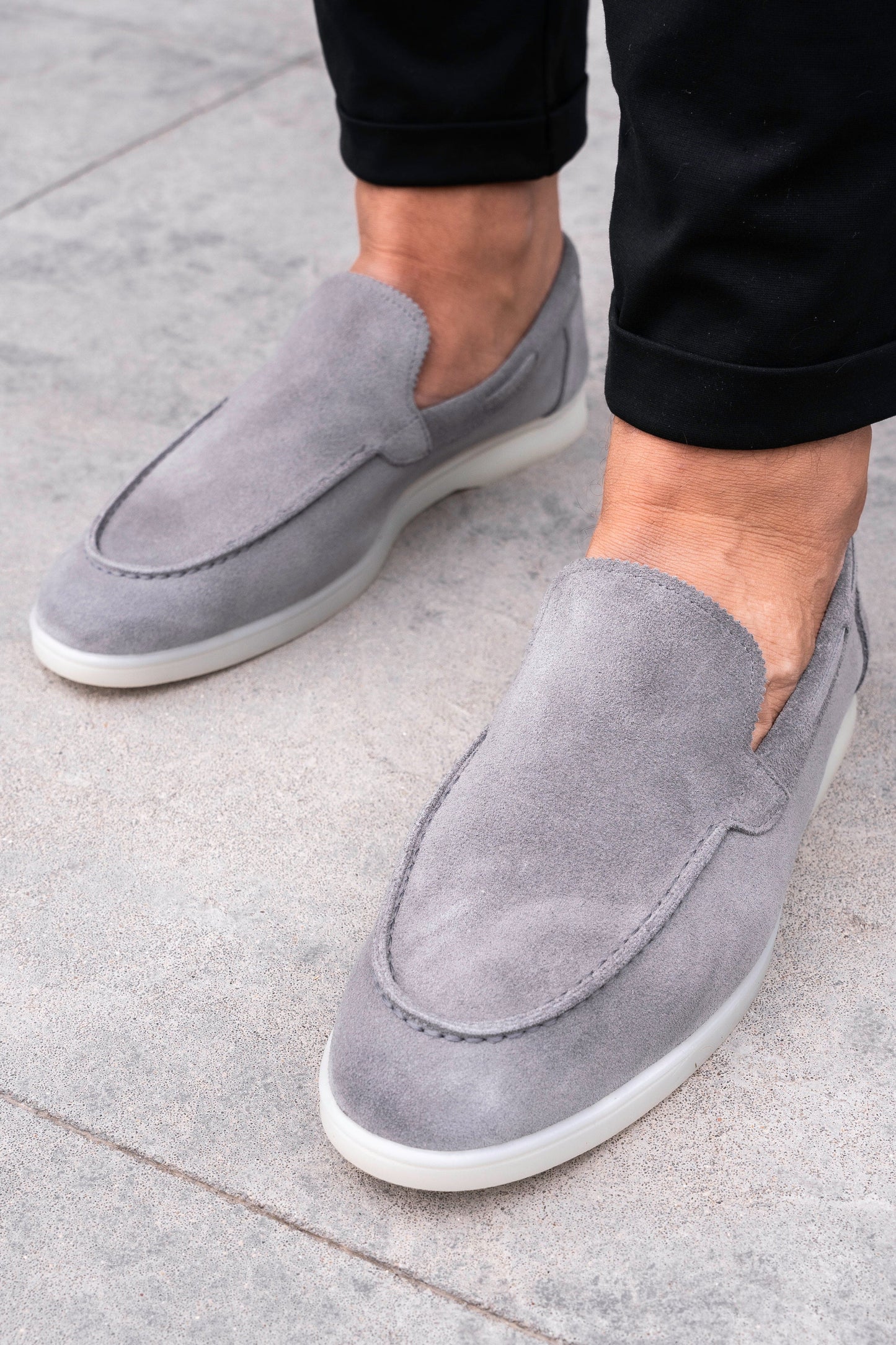 DER MENDOZA WILDLEDERLOAFER