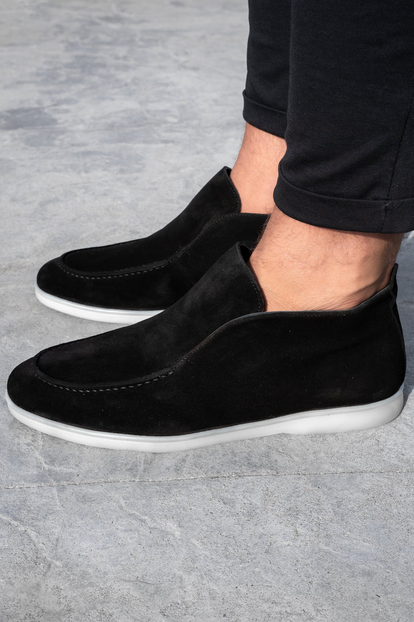 DIE ARONA WILDLEDER-LOAFERS