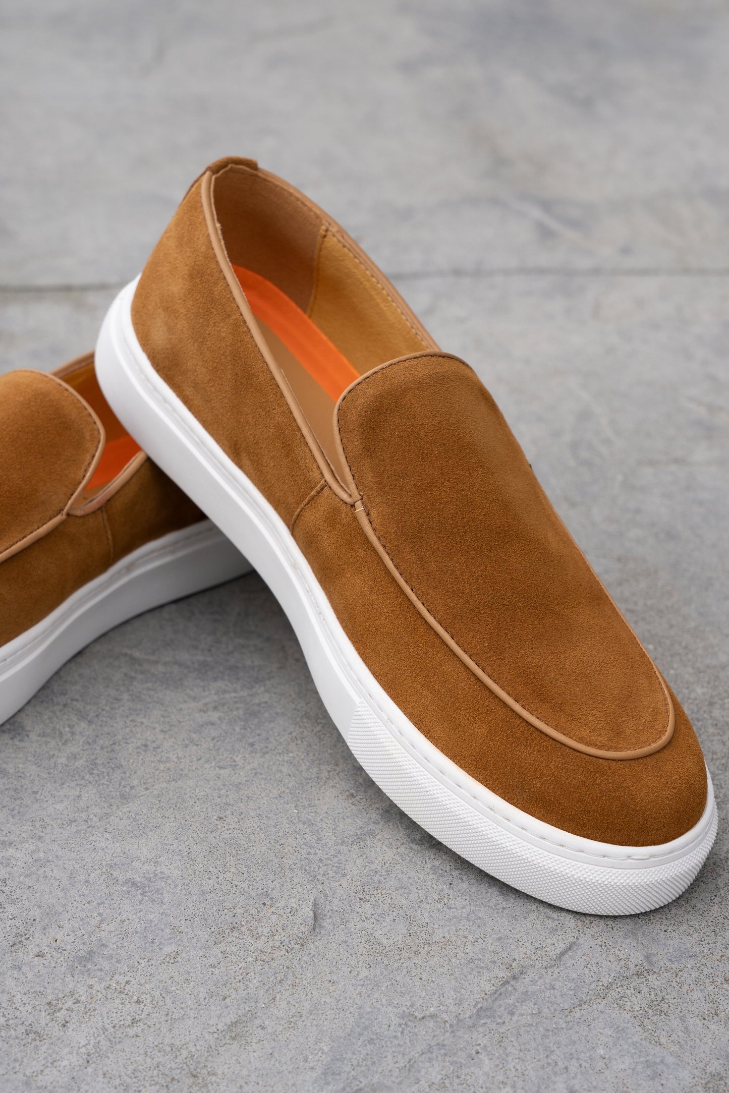DIE BELETO WILDLEDER-LOAFERS