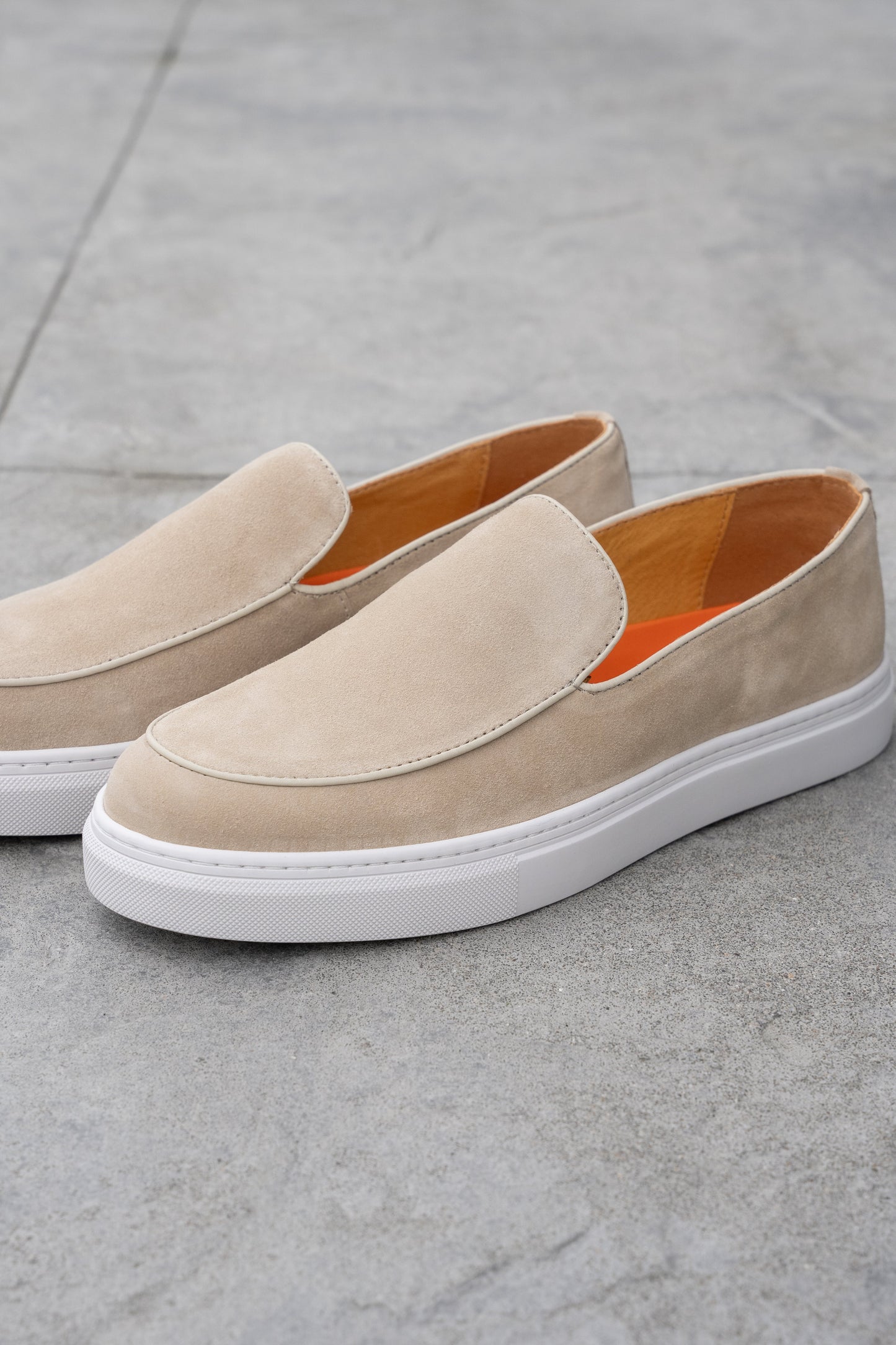 DIE BELETO WILDLEDER-LOAFERS