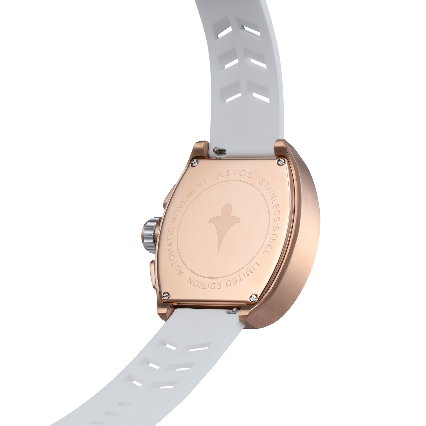 Millionaire 2.0 Rose Gold - White Strap | 1 + 1 Gratis