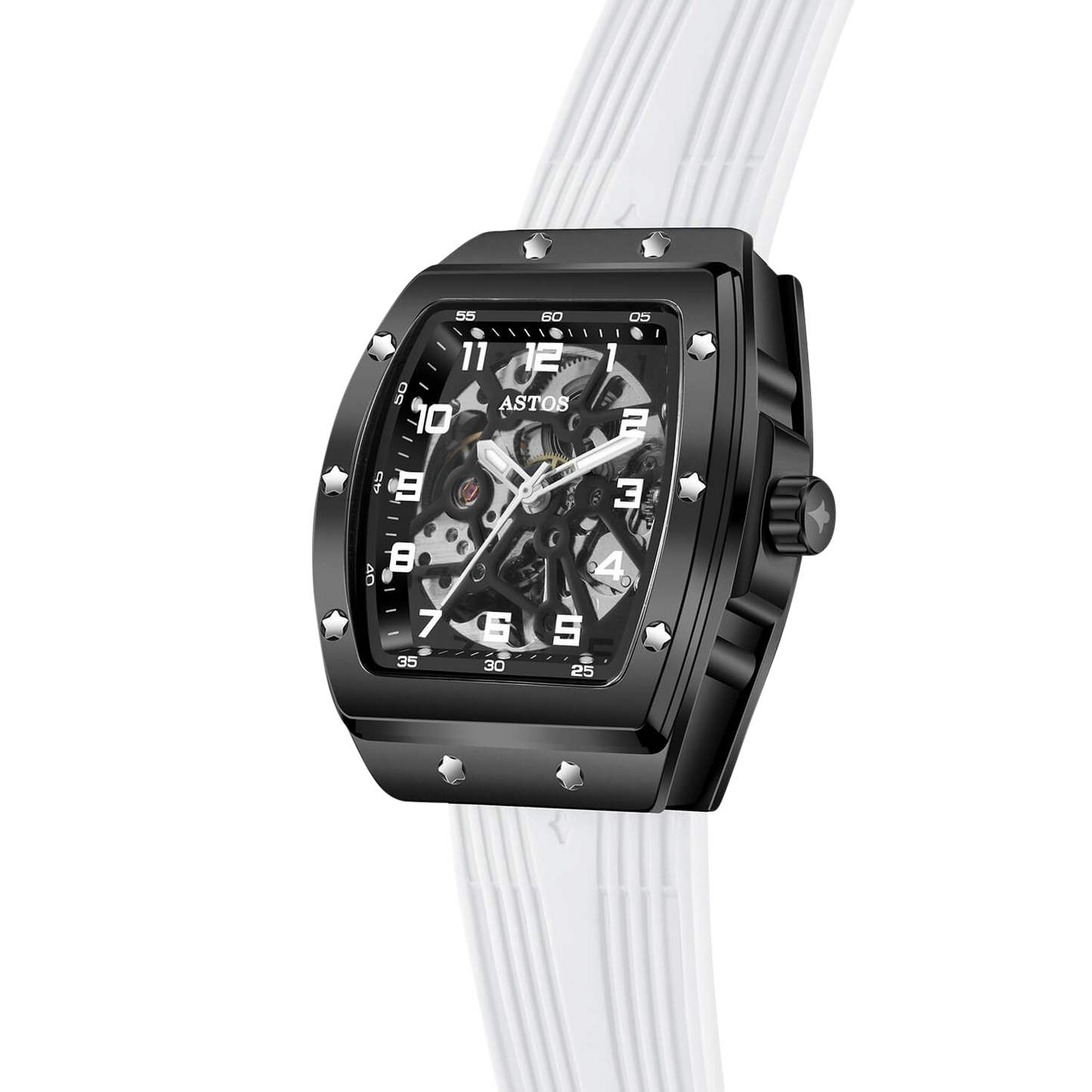 Millionaire Black White Strap | 1 + 1 Gratis