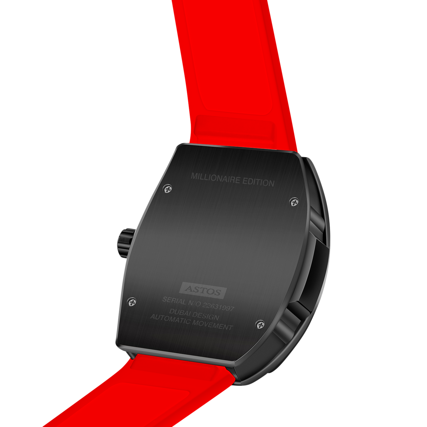 Millionaire Black Red Strap | 1 + 1 Gratis