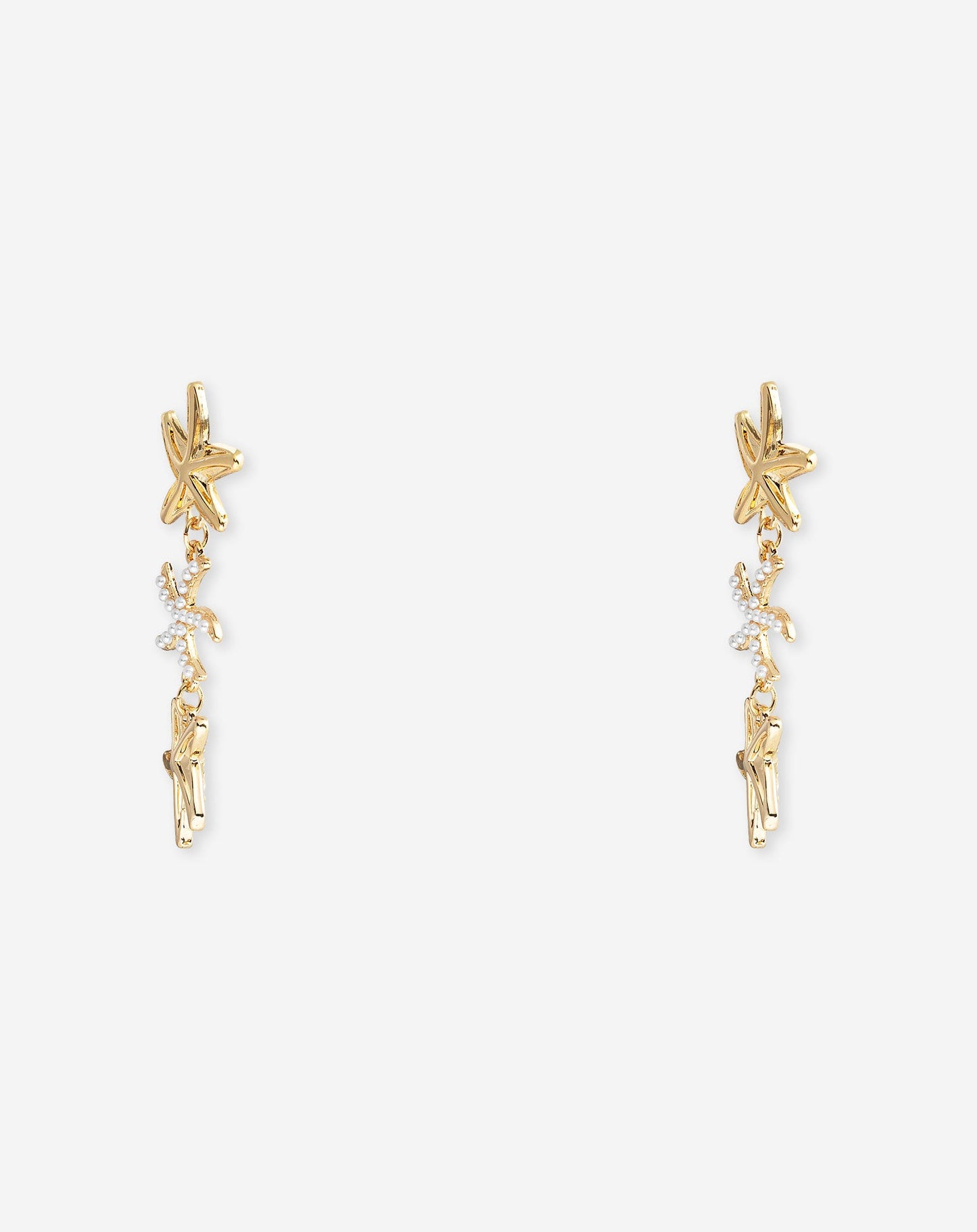 STARFISH PEARL EARRINGS