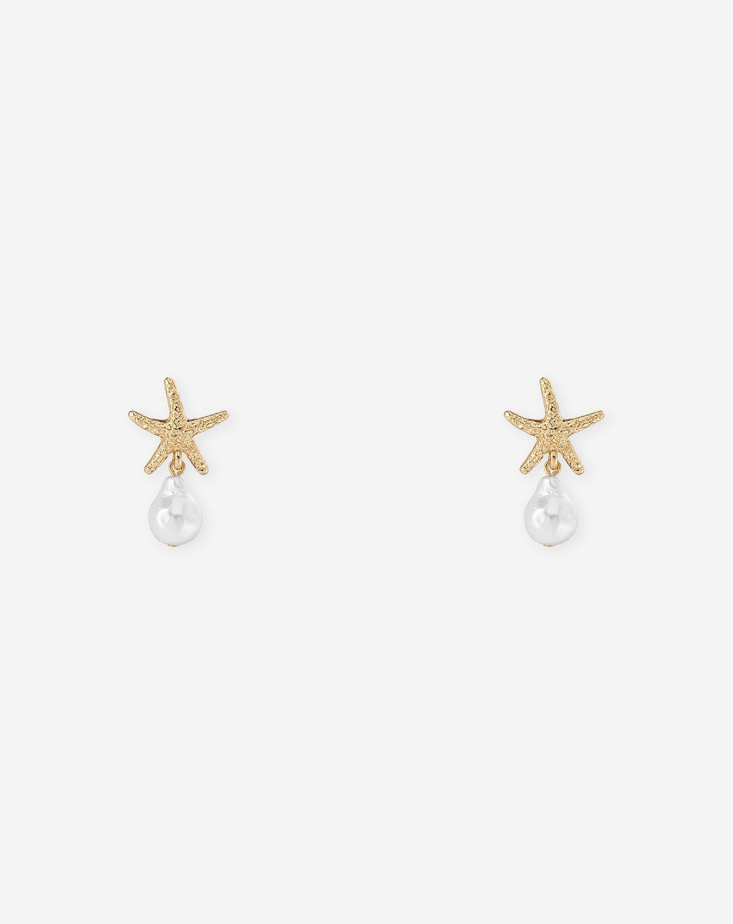 SMALL SEASTAR EARRINGS