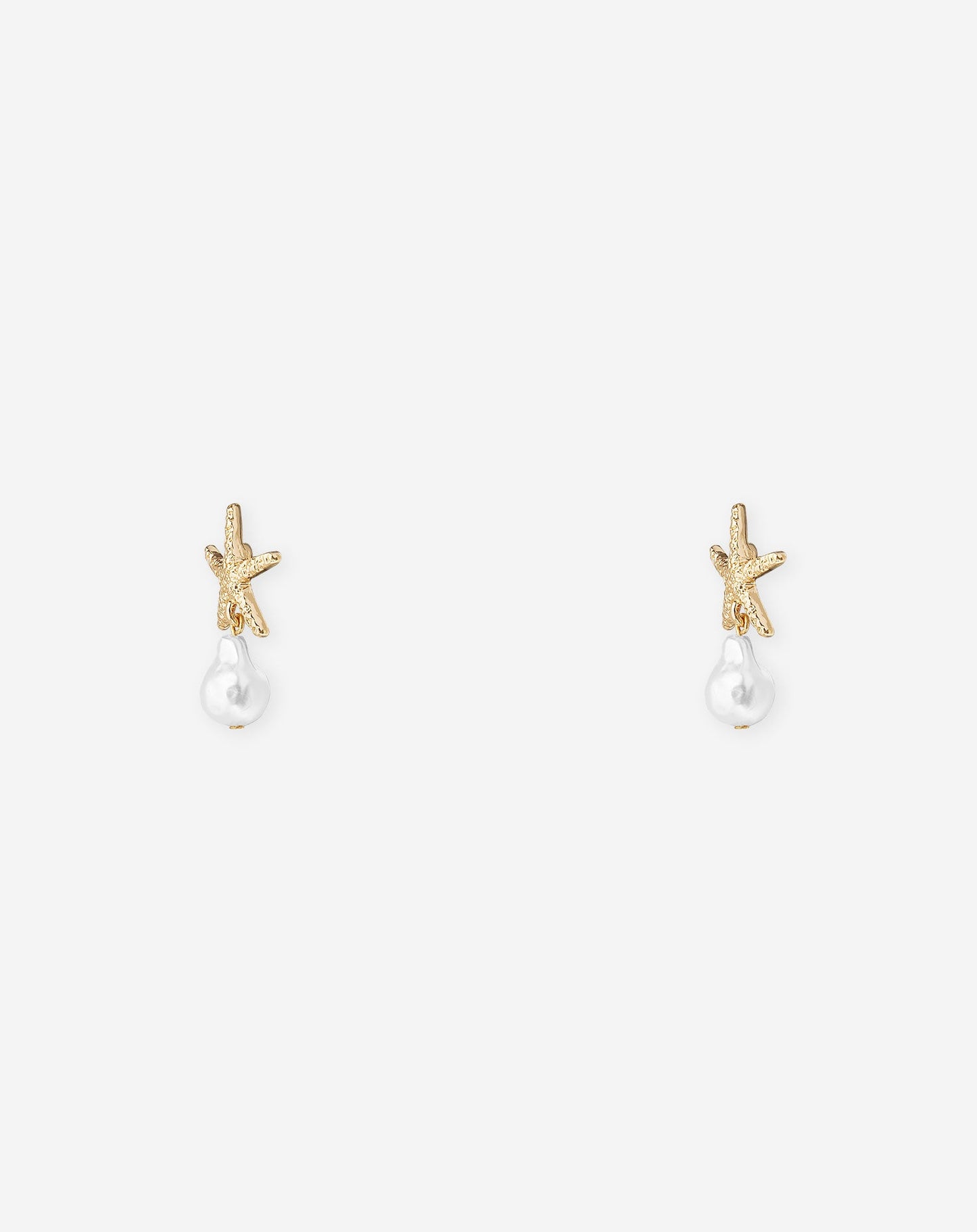 SMALL SEASTAR EARRINGS