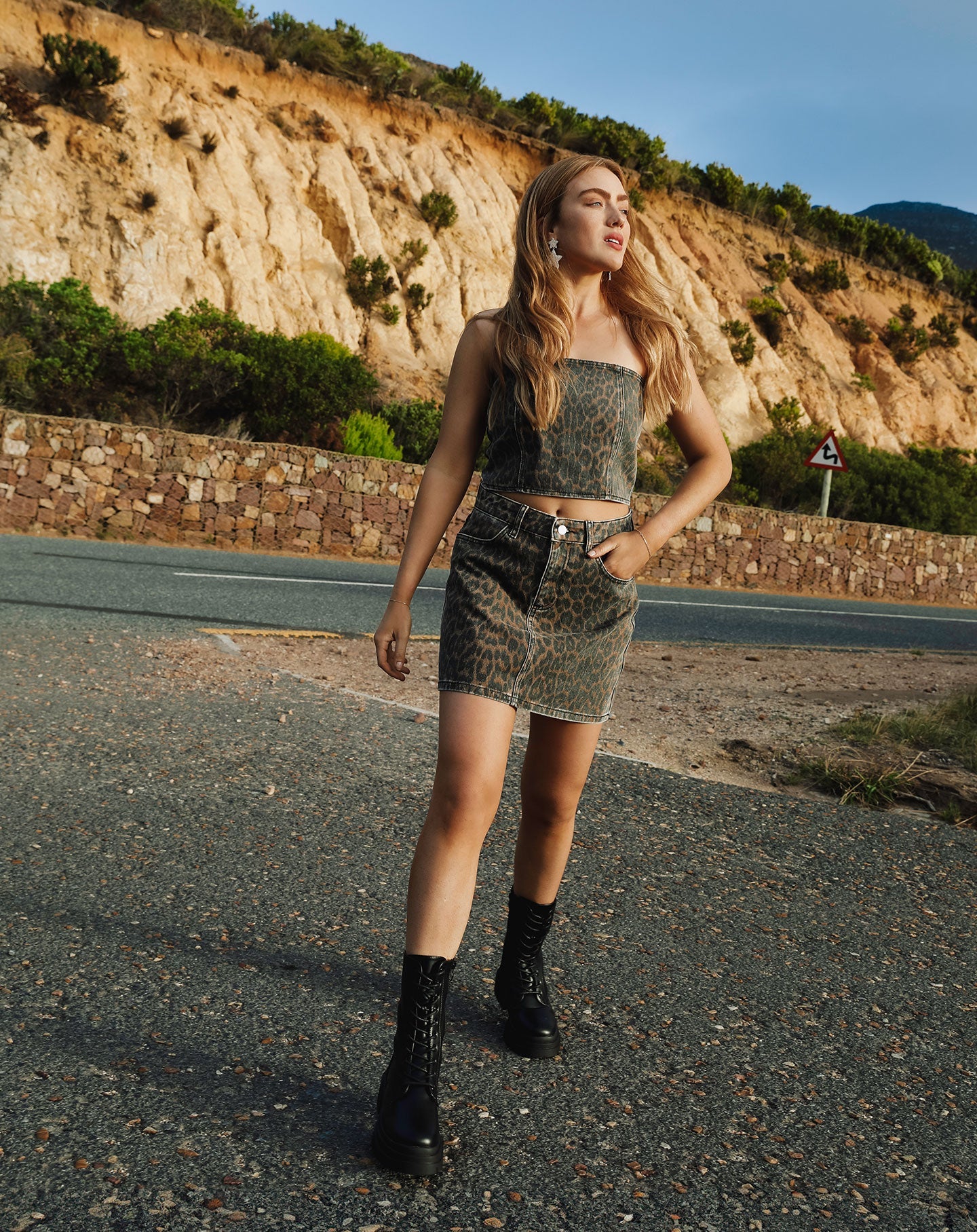 SOPHIE BIKER BOOTS ZWART