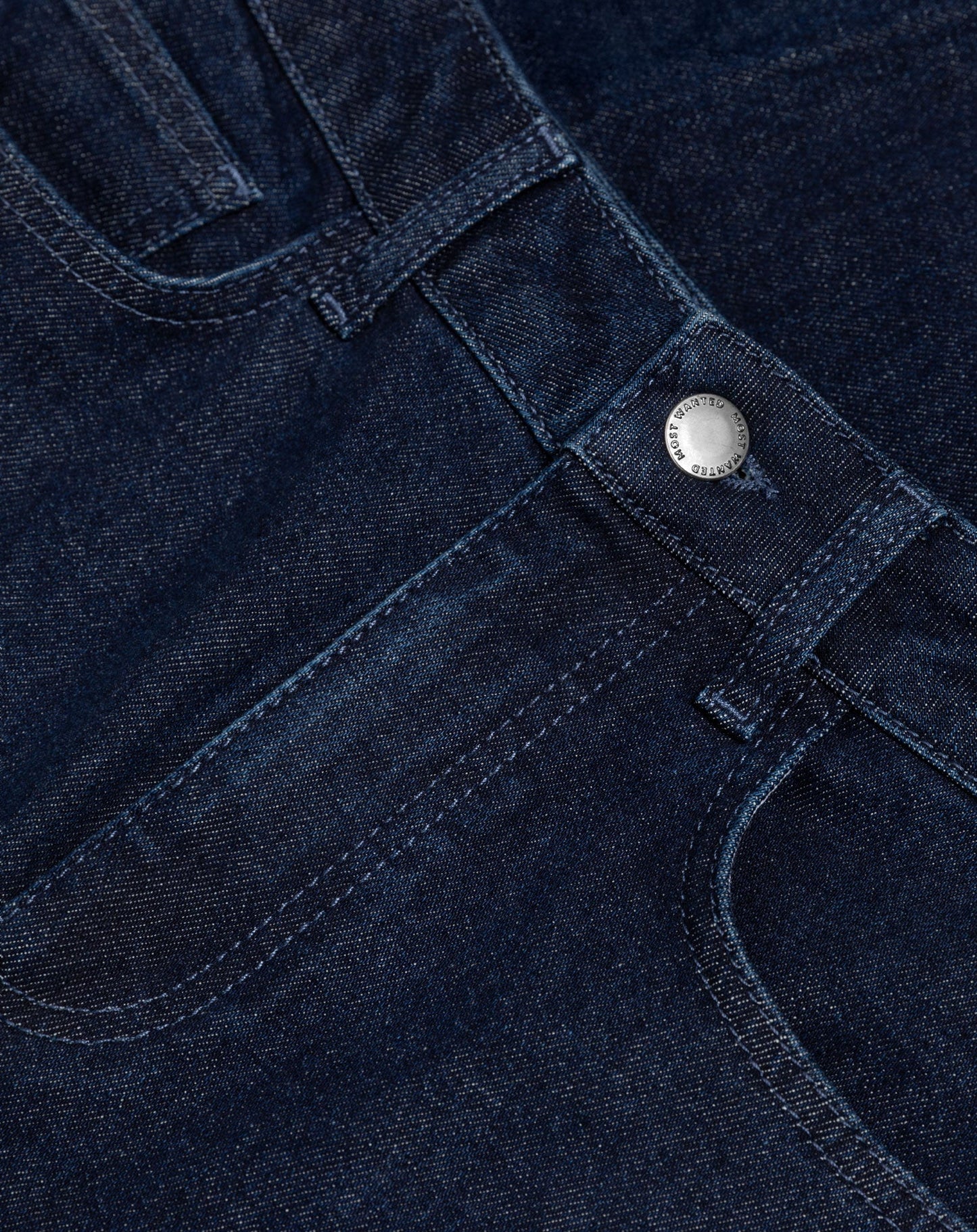 BOOTCUT JEANS DONKERBLAUW