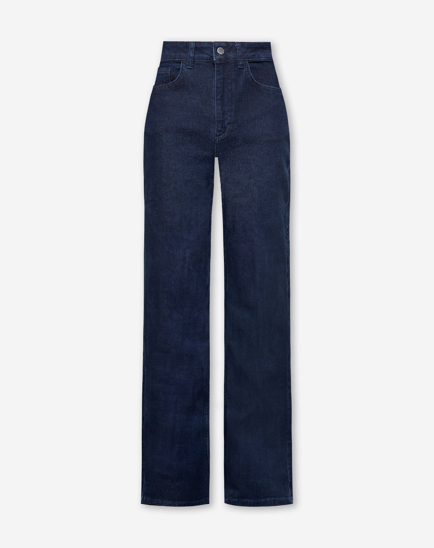 BOOTCUT JEANS DONKERBLAUW