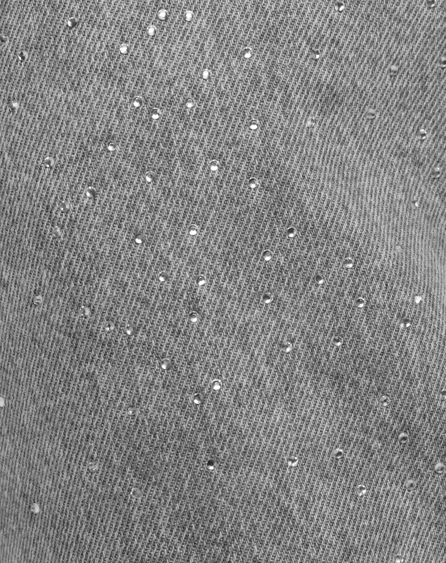SMALL DIAMOND STRAIGHT LEG JEANS LICHTGRIJS