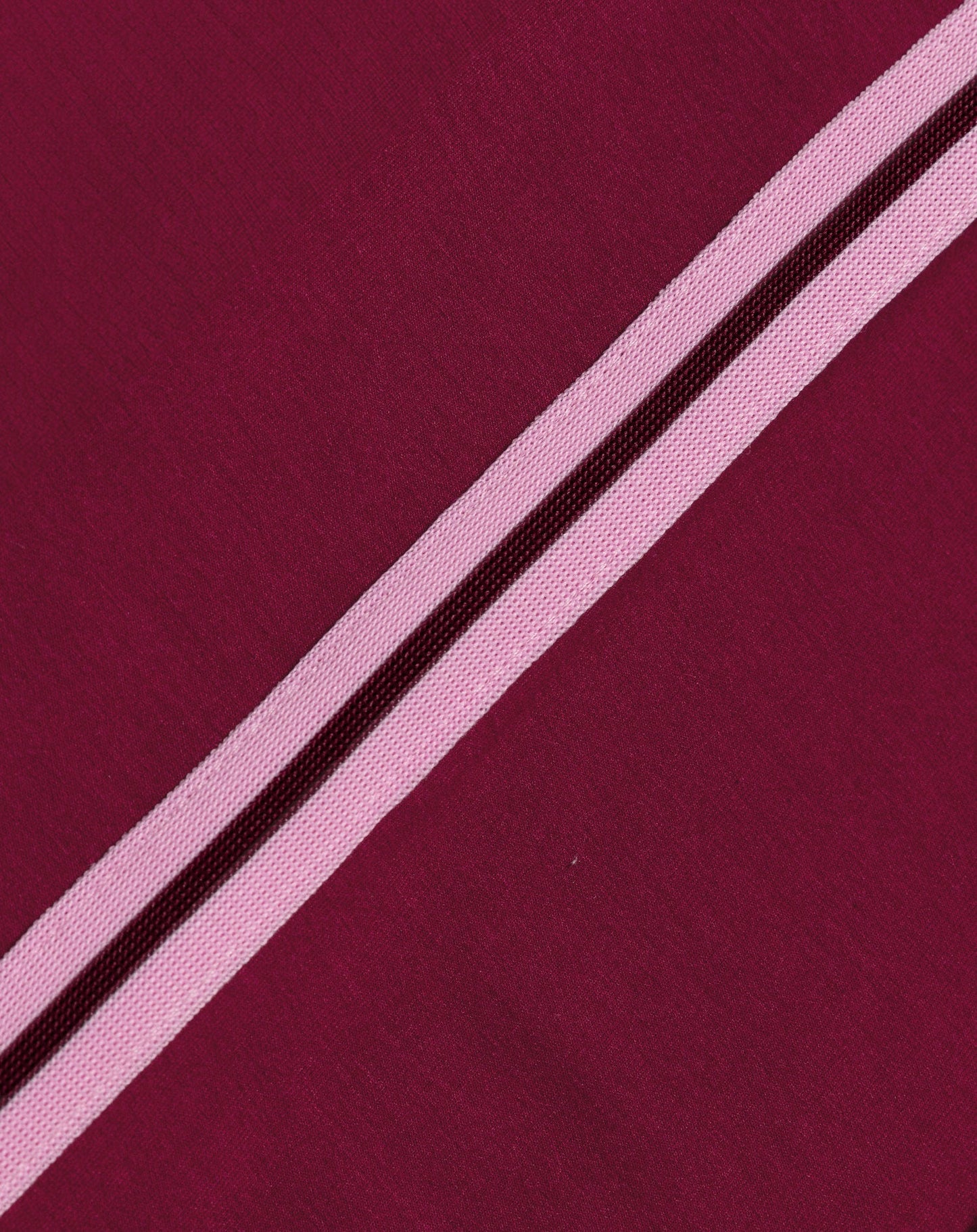 SCUBA PINTUCK TAPE PANTS BURGUNDY